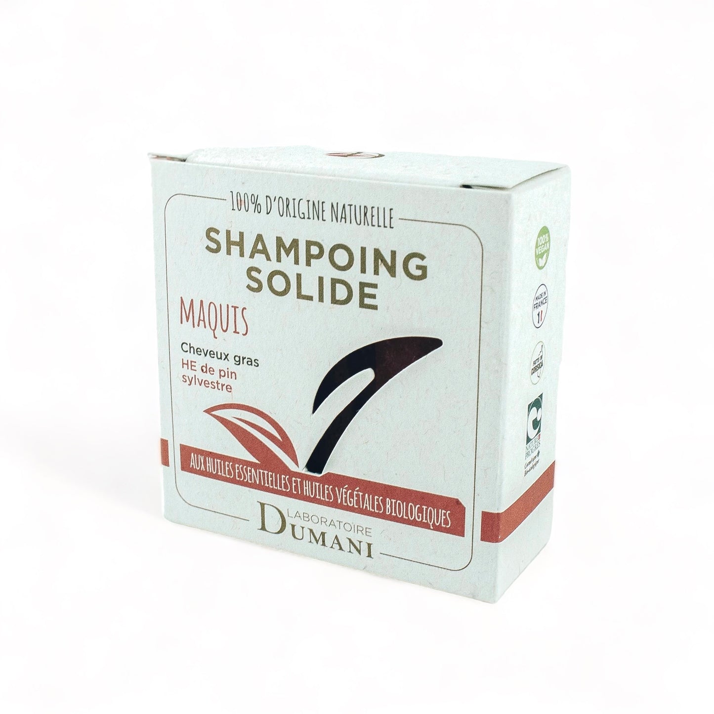 Shampoing Solide Cheveux Gras - Maquis
