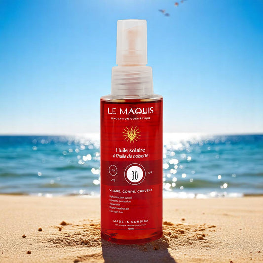 Huile Solaire SPF 30 - Le Maquis