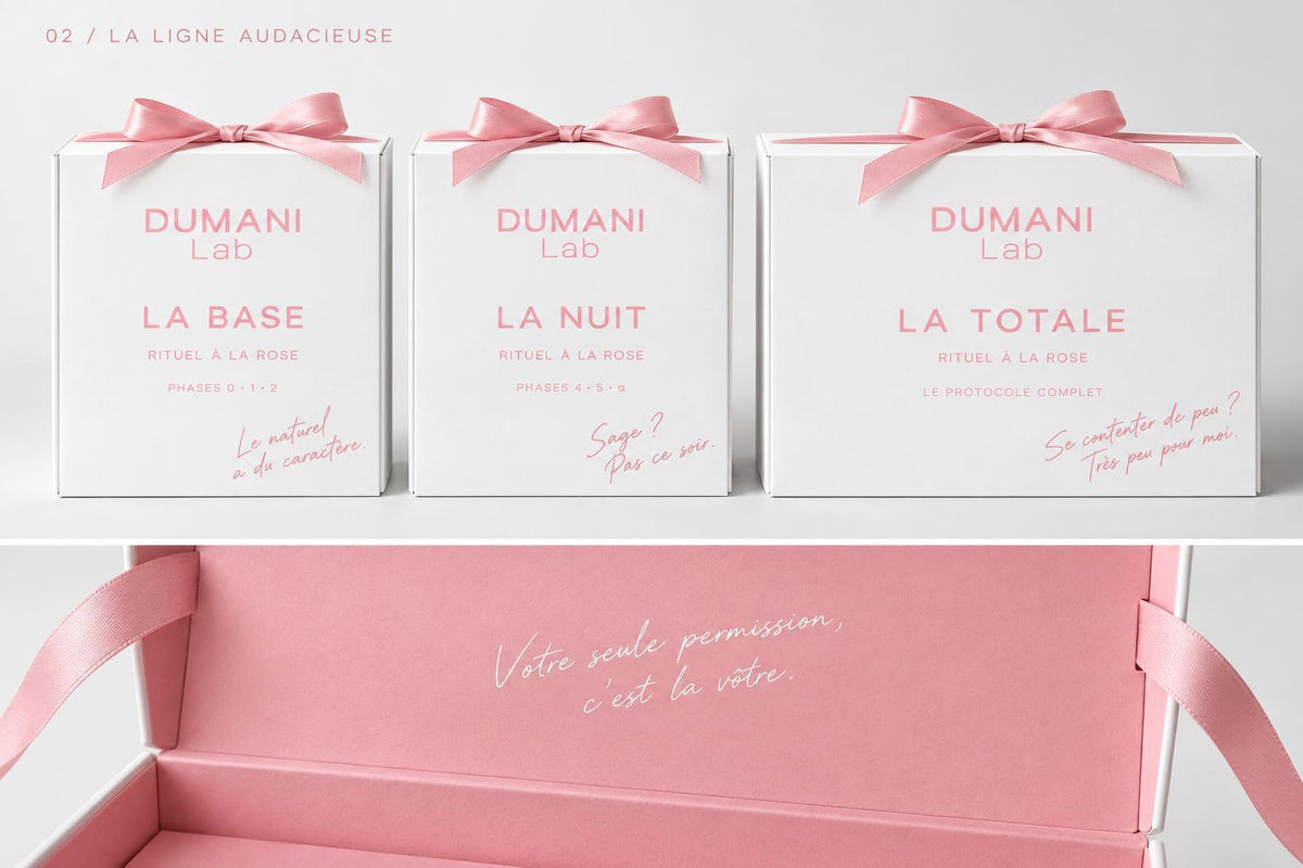 Gamme de soins et coffrets cadeaux Laboratoire Dumani